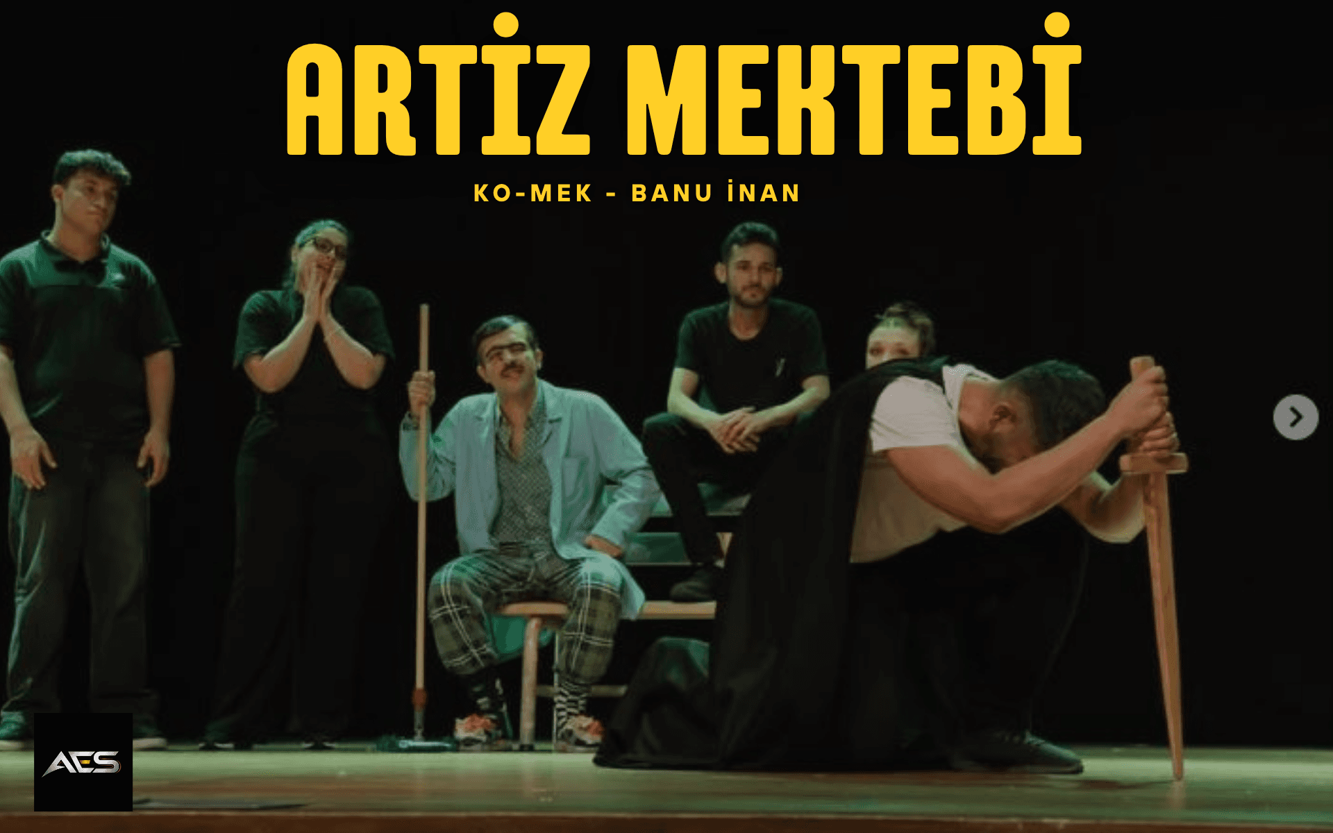 Tiyatro Oyunu Çekimi - Artiz Mektebi 